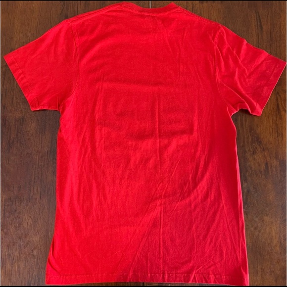 NWOT, Scarface Tony Montana Screen Print T-shirt, Red, size M - Picture 3 of 5